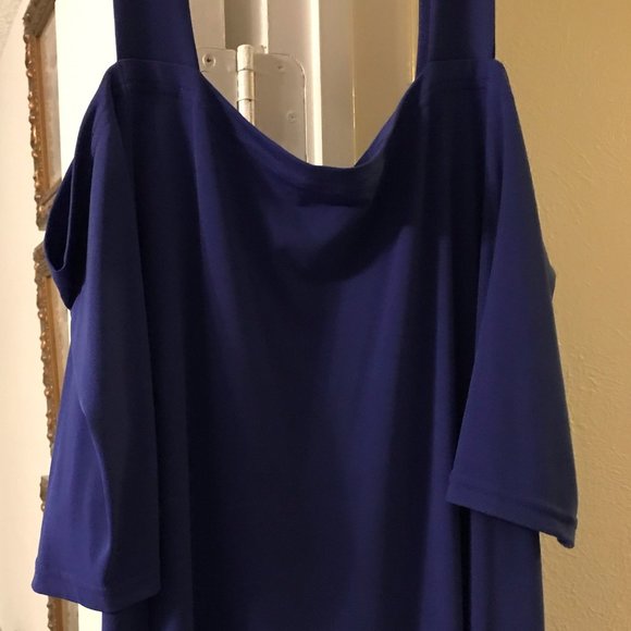 Roaman's cold shoulder maxi dress size 22/24 - Picture 2 of 4